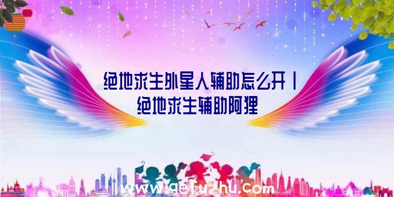 「绝地求生外星人辅助怎么开」|绝地求生辅助阿狸